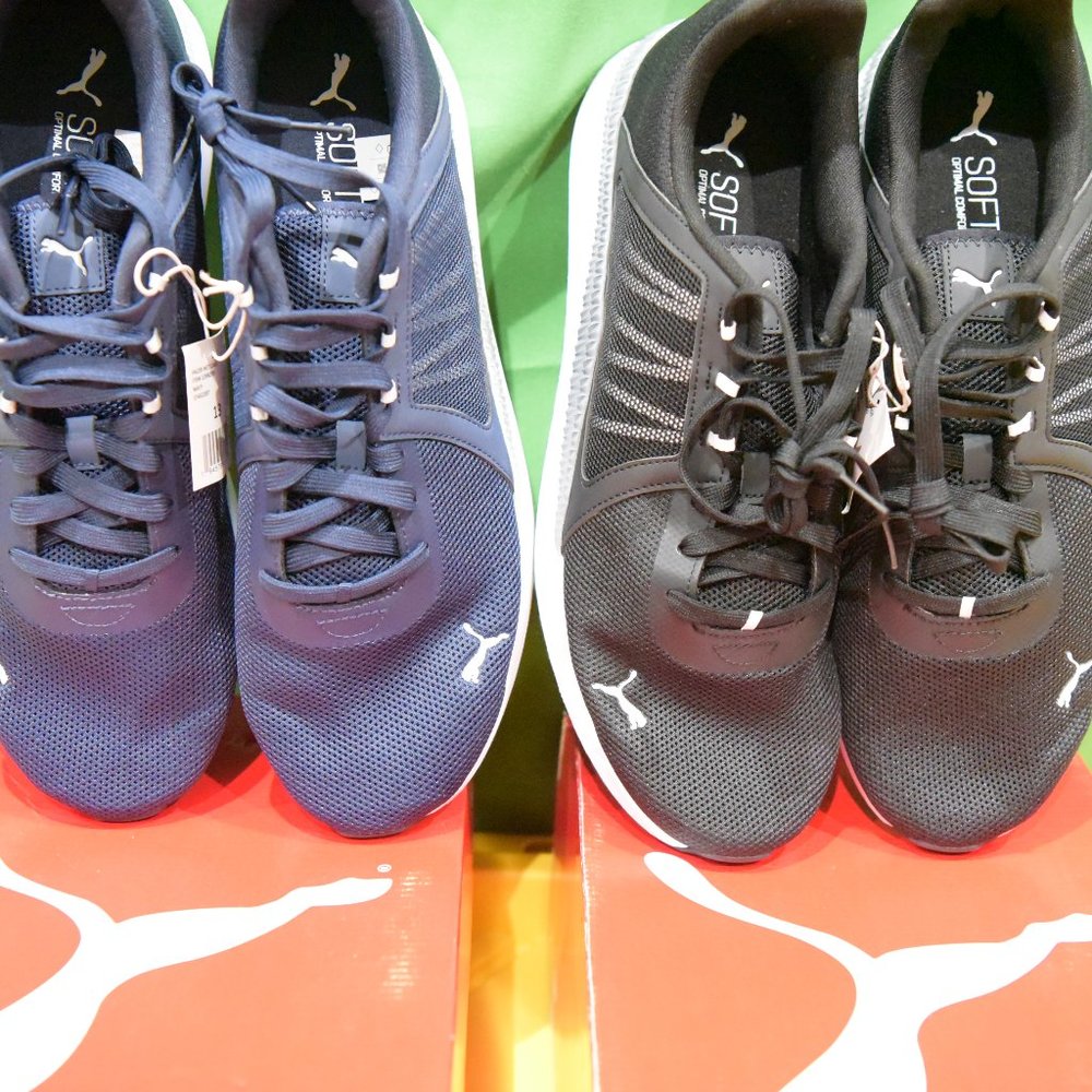 2 Puma Men's Pacer Net Cage Sneaker size 12‎